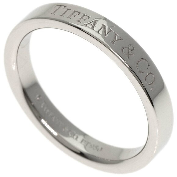 TIFFANY & CO. Platinum Ring - Picture 1 of 9